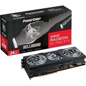 Powercolor Radeon RX 7900 XTX Hellhound 24GB OC, Grafikkarte - RX7900XTX 24G-L/OC technikbar