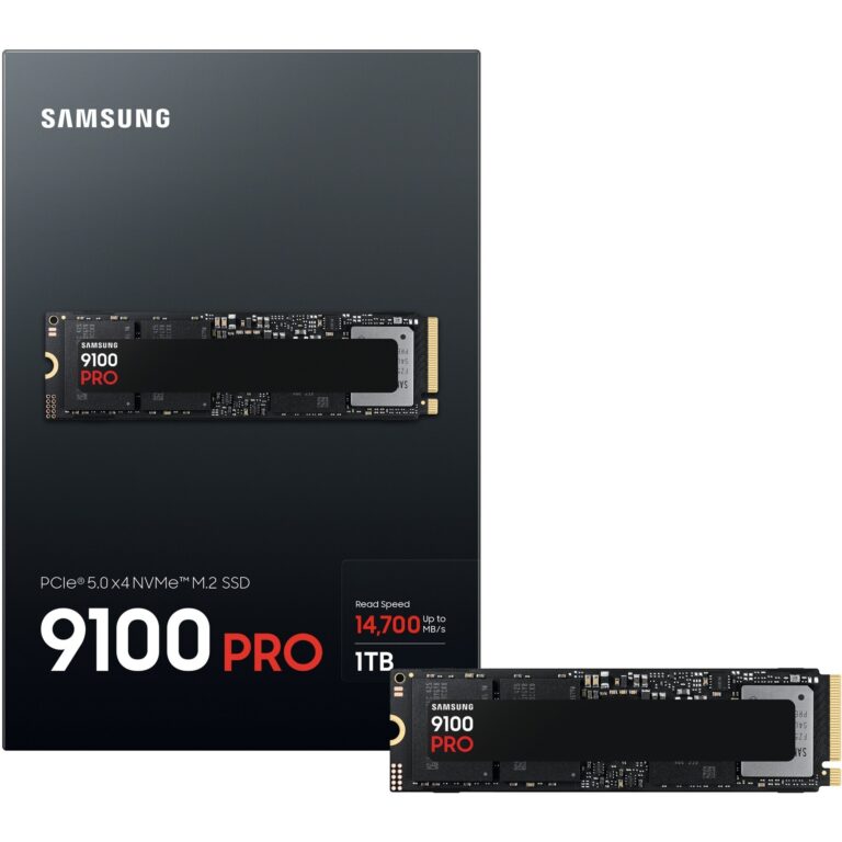 Samsung 9100 PRO 1 TB, SSD - MZ-VAP1T0BW technikbar
