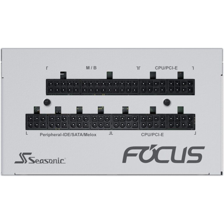 Seasonic FOCUS GX-1000 1000W ATX3.0 White Edition, PC-Netzteil - FOCUS-GX-1000-V4-WHITE technikbar