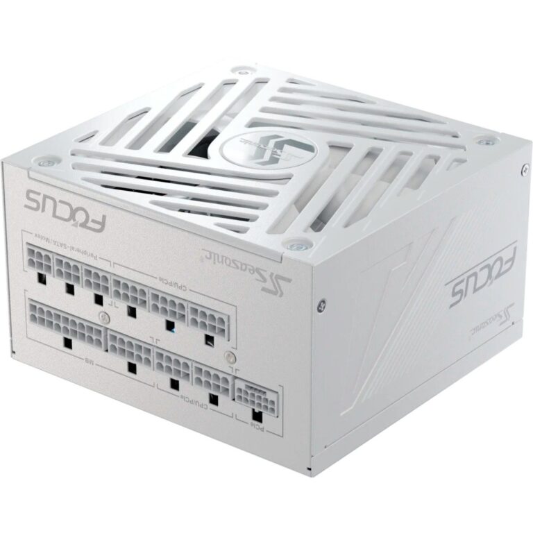 Seasonic FOCUS GX-850 850W ATX3.0 White Edition, PC-Netzteil - FOCUS-GX-850-V4-WHITE technikbar