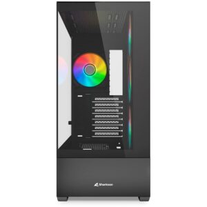 Sharkoon AK6 RGB  , Tower-Gehäuse technikbar