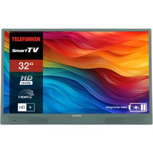 Telefunken PL32GI Mobiler-Akku-TV, LED-Fernseher technikbar
