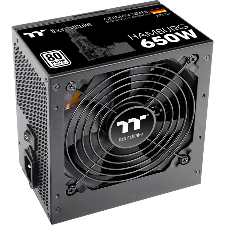 Thermaltake HAMBURG 650W ATX3.1, PC-Netzteil - W0650RE technikbar