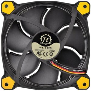 Thermaltake Riing 14 LED Yellow 140x140x25, Gehäuselüfter - CL-F039-PL14YL-A technikbar