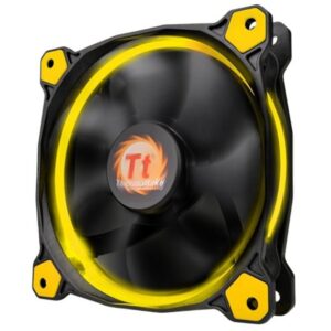 Thermaltake Riing 14 LED Yellow 140x140x25, Gehäuselüfter - CL-F039-PL14YL-A technikbar