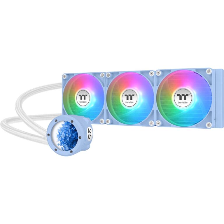 Thermaltake TH360 V2 Ultra ARGB Sync All-In-One Liquid Cooler Hydrangea Blue, Wasserkühlung - CL-W420-PL12BU-A technikbar