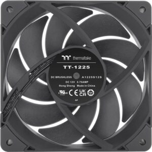 Thermaltake TOUGHFAN 12 Pro High Static Pressure PC Cooling Fan 120x120x25, Gehäuselüfter - CL-F139-PL12BL-A technikbar