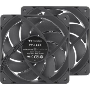 Thermaltake TOUGHFAN 12 Pro High Static Pressure PC Cooling Fan 120x120x25, Gehäuselüfter - CL-F159-PL12BL-A technikbar