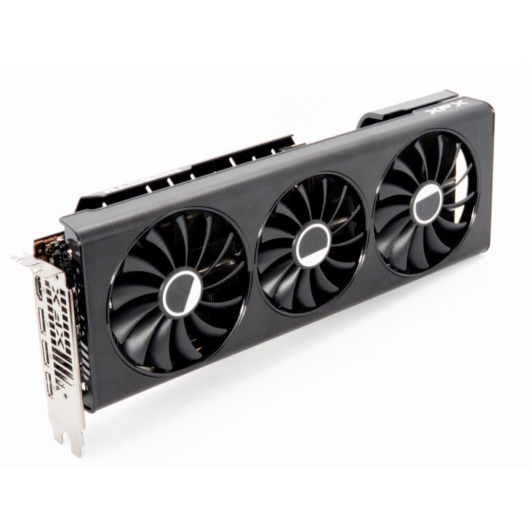 XFX Radeon RX 7700 XT SPEEDSTER QICK319 BLACK Gaming, Grafikkarte - RX-77TQICKB9 technikbar