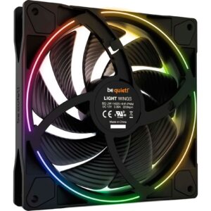 be quiet! Light Wings PWM 140 mm high-speed Triple Pack, Gehäuselüfter - BL079 technikbar