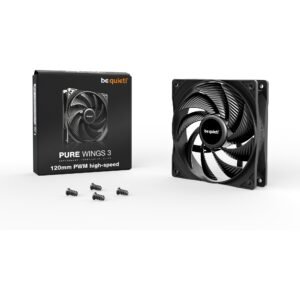 be quiet! Pure Wings 3 120mm PWM high-speed, Gehäuselüfter - BL106 technikbar