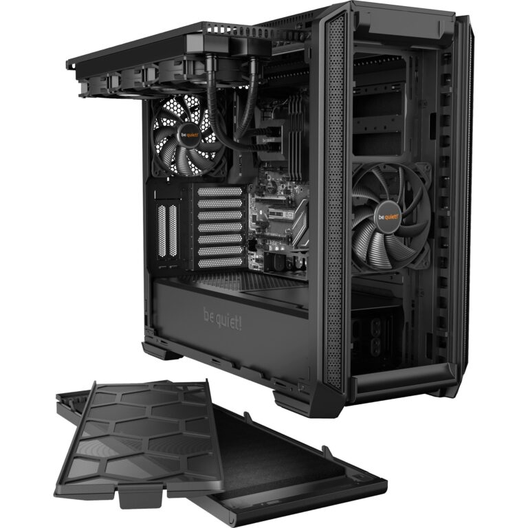 be quiet! SILENT BASE 601 Black, Tower-Gehäuse - BG026 technikbar