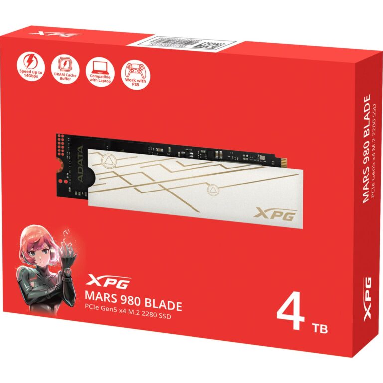 ADATA XPG MARS 980 BLADE 4 TB, SSD - SMAR-980B-4TCS technikbar