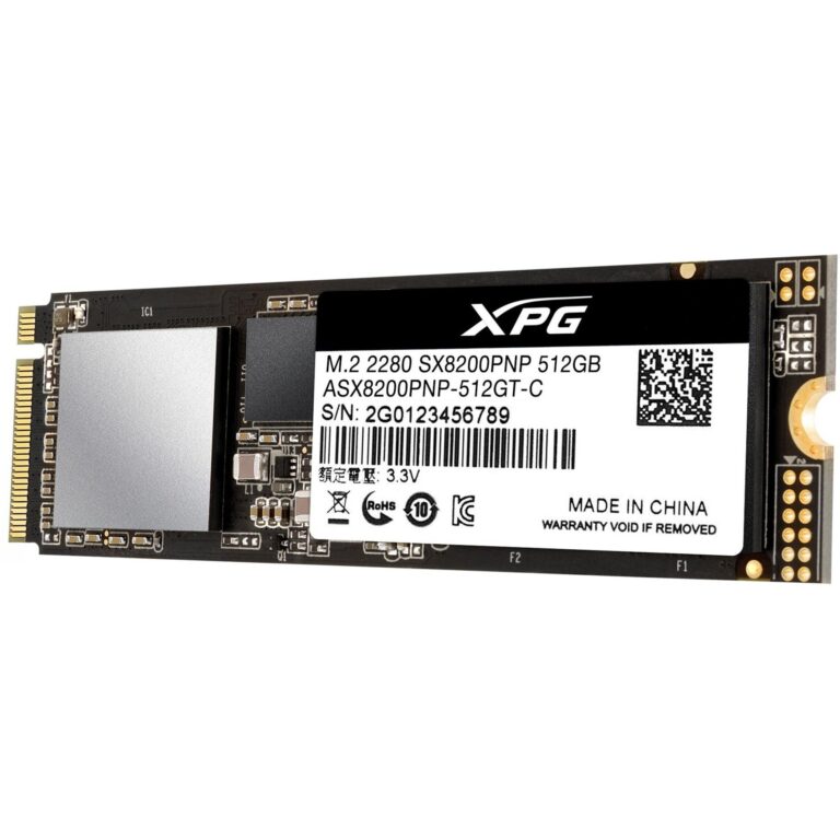 ADATA XPG SX8200 Pro 512 GB, SSD - ASX8200PNP-512GT-C technikbar