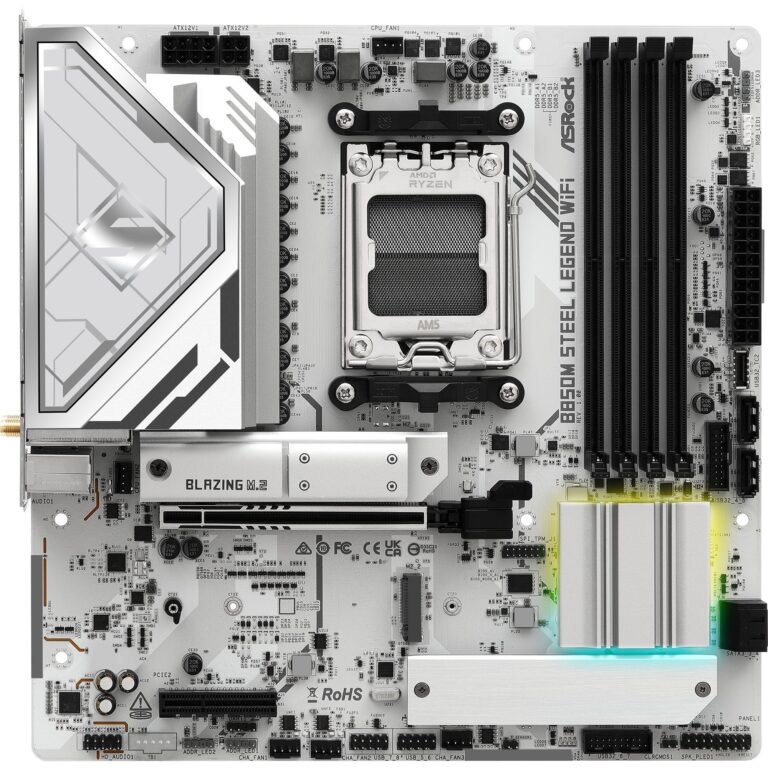 ASRock B850M Steel Legend WiFi, Mainboard - 90-MXBS20-A0UAYZ technikbar