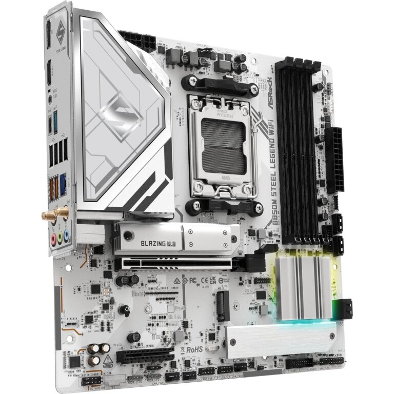 ASRock B850M Steel Legend WiFi, Mainboard - 90-MXBS20-A0UAYZ technikbar