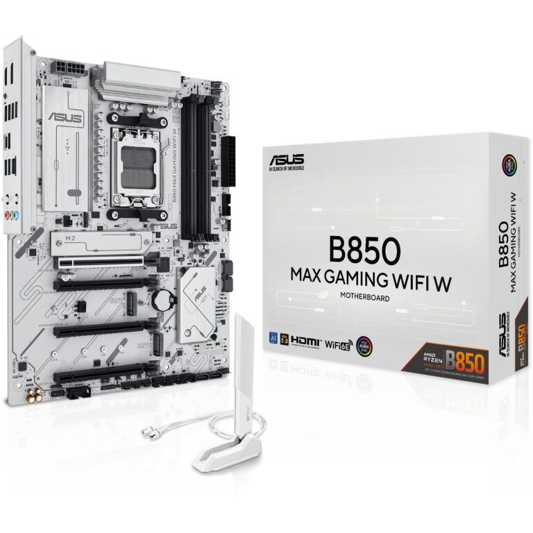 Asus B850 MAX GAMING WIFI W, Mainboard - 90MB1M10-M0EAY0 technikbar