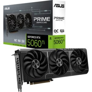 Asus GeForce RTX 5060 Ti PRIME OC 16GB, Grafikkarte technikbar