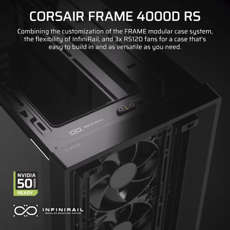 Corsair FRAME 4000D RS , Tower-Gehäuse - CC-9011312-WW technikbar
