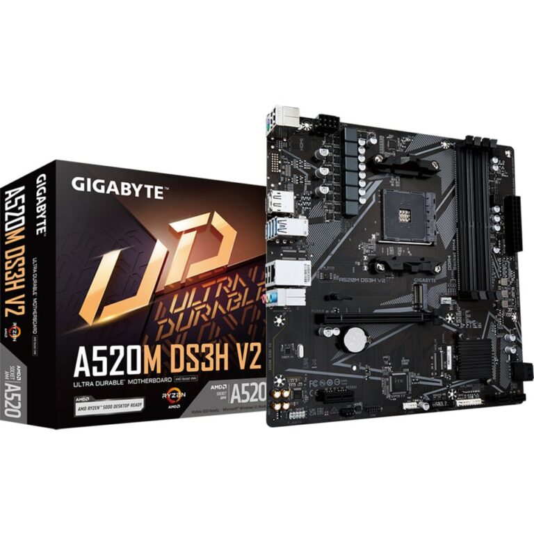 Gigabyte A520M DS3H V2, Mainboard