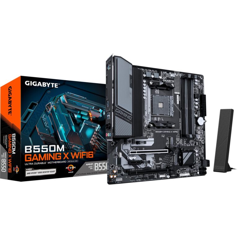 Gigabyte B550M GAMING X WIFI6, Mainboard technikbar
