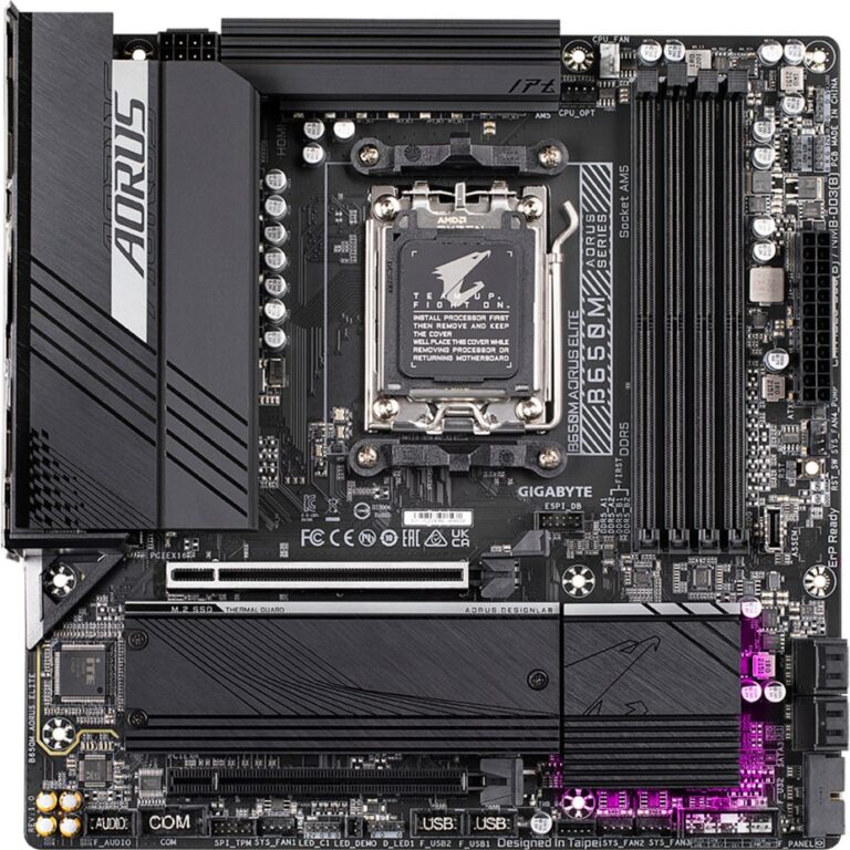 Gigabyte B650M AORUS ELITE, Mainboard technikbar