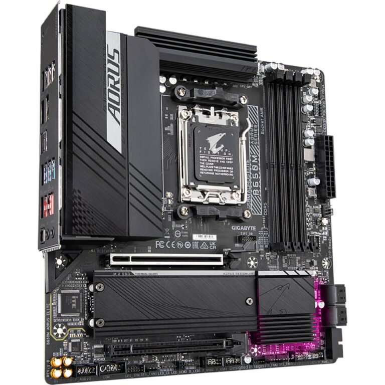 Gigabyte B650M AORUS ELITE, Mainboard technikbar