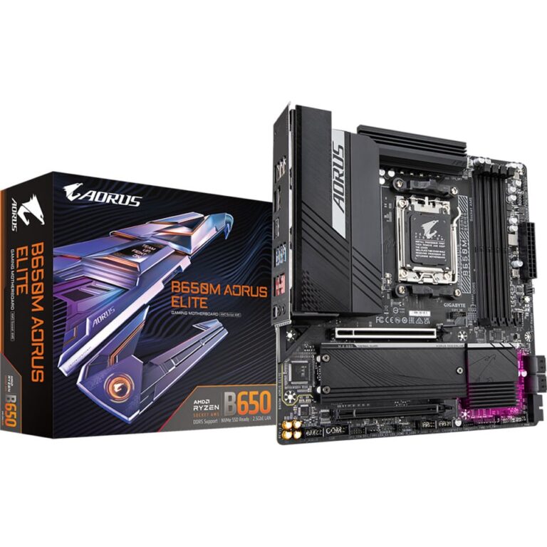 Gigabyte B650M AORUS ELITE, Mainboard technikbar
