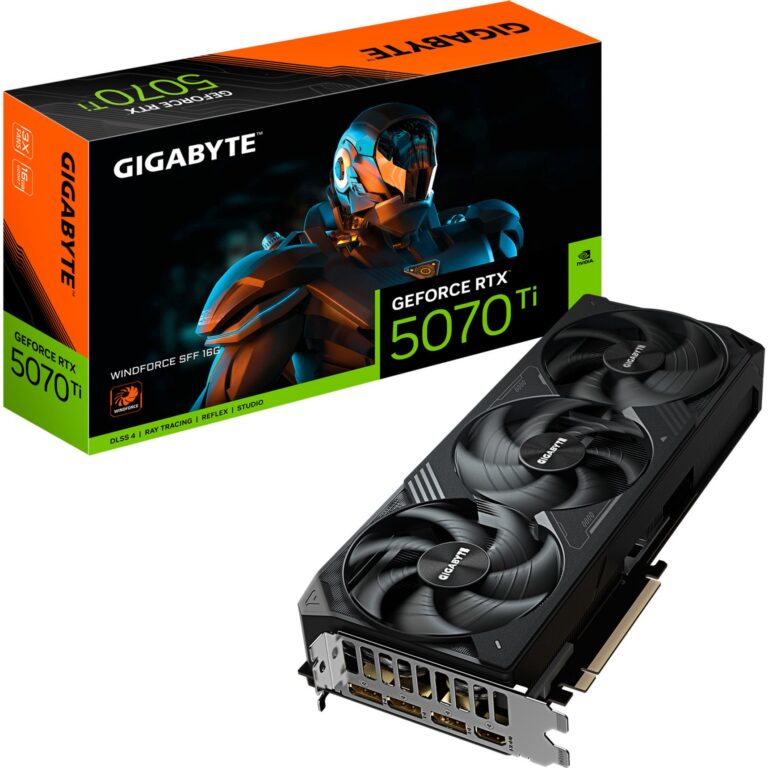Gigabyte GeForce RTX 5070 Ti WINDFORCE SFF 16G, Grafikkarte