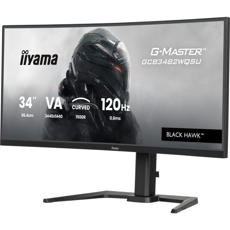 Iiyama G-Master GCB3482WQSU-B1 BLACK HAWK , Gaming-Monitor technikbar