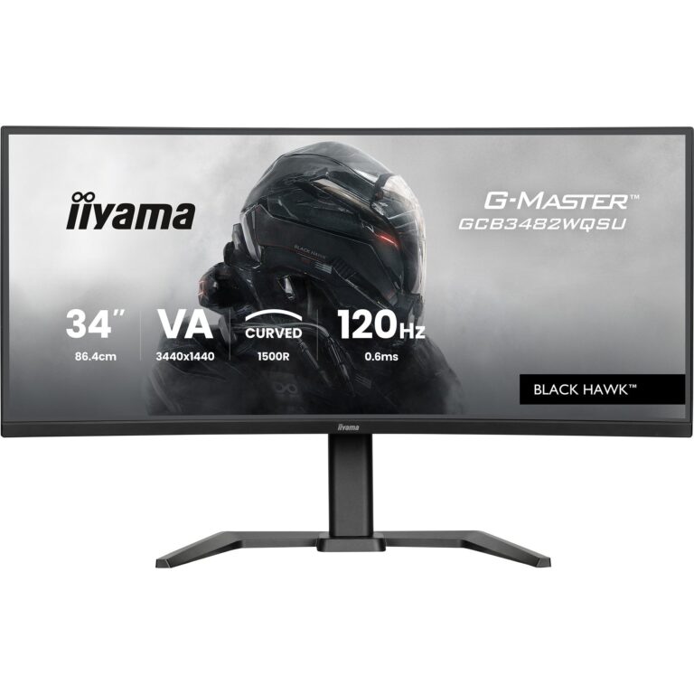 Iiyama G-Master GCB3482WQSU-B1 BLACK HAWK , Gaming-Monitor technikbar