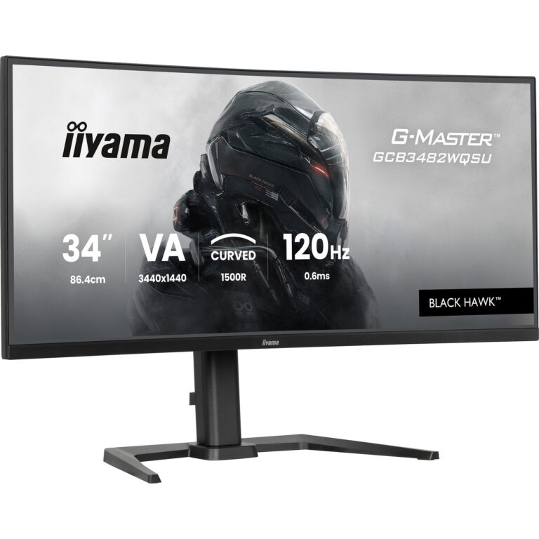 Iiyama G-Master GCB3482WQSU-B1 BLACK HAWK , Gaming-Monitor