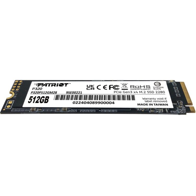 Patriot P320 512 GB, SSD - P320P512GM28 technikbar