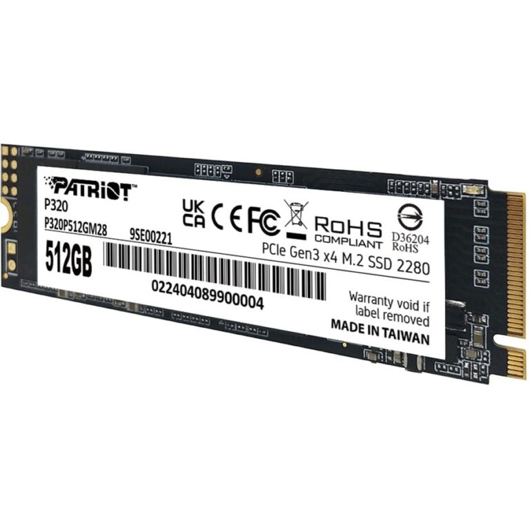 Patriot P320 512 GB, SSD - P320P512GM28 technikbar