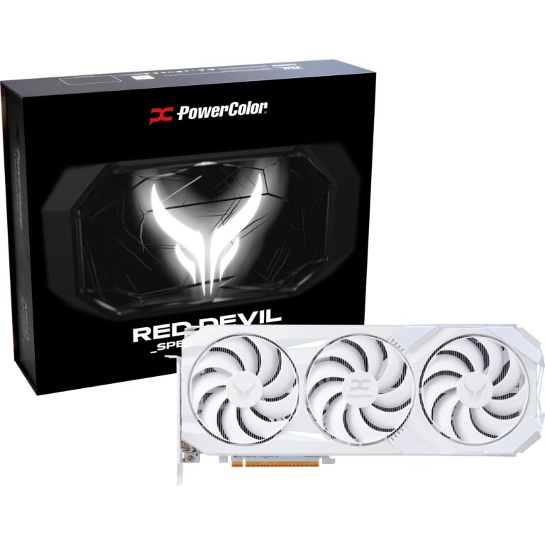 Powercolor Radeon RX 9070 XT Red Devil 16GB OC WHITE, Grafikkarte
