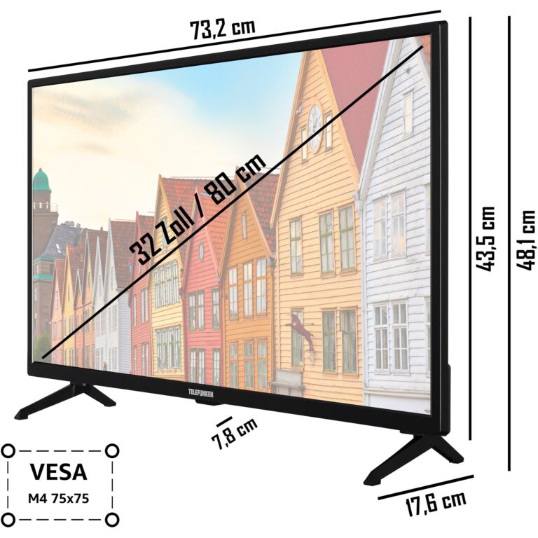 Telefunken XF32SN550SD, LED-Fernseher technikbar