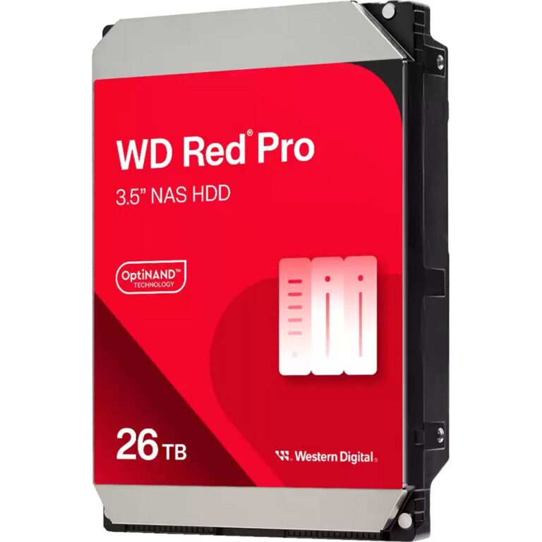 WD Red Pro NAS-Festplatte 26 TB
