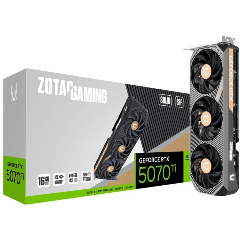 Zotac GeForce RTX 5070 Ti SOLID SFF, Grafikkarte