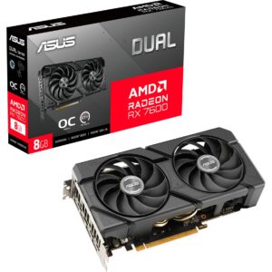 Asus Radeon RX 7600 DUAL EVO OC, Grafikkarte - 90YV0LD0-M0NA00 technikbar