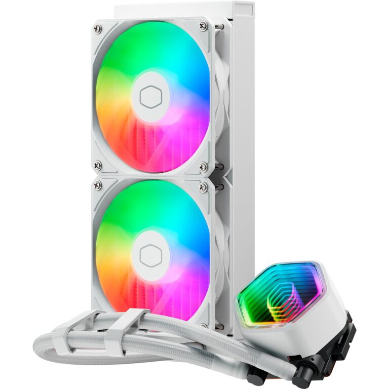 Cooler Master MasterLiquid 240 Core II ARGB White, Wasserkühlung - MLW-D24M-A18PA-RW technikbar