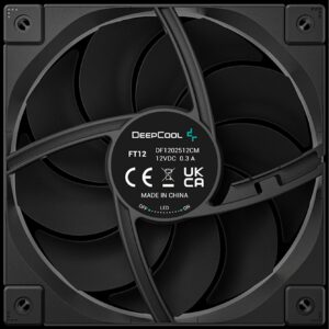 DeepCool FT12 120x120x25, Gehäuselüfter - R-FT12-BKWPN1-G technikbar