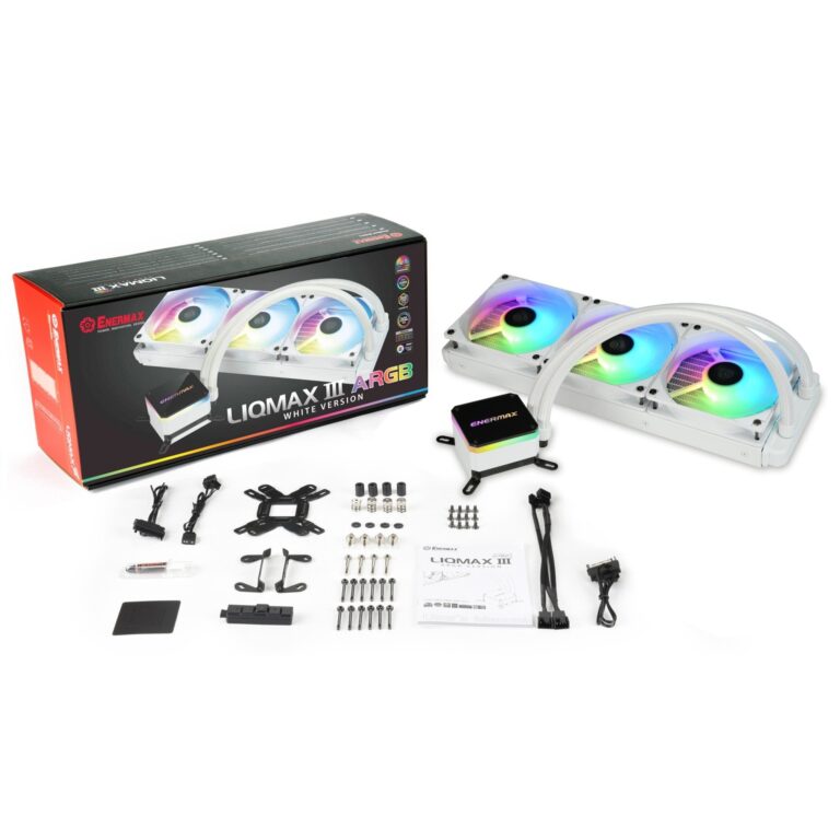 Enermax Liqmax III ARGB 360 mm White, Wasserkühlung - ELC-LMT360-W-ARGB technikbar
