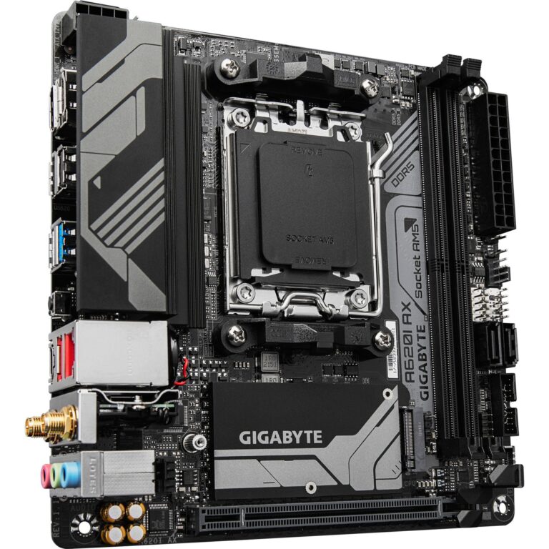 Gigabyte A620I AX, Mainboard technikbar