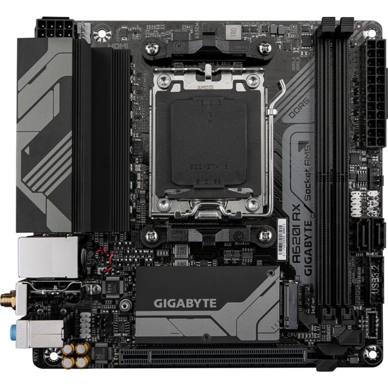 Gigabyte A620I AX, Mainboard technikbar