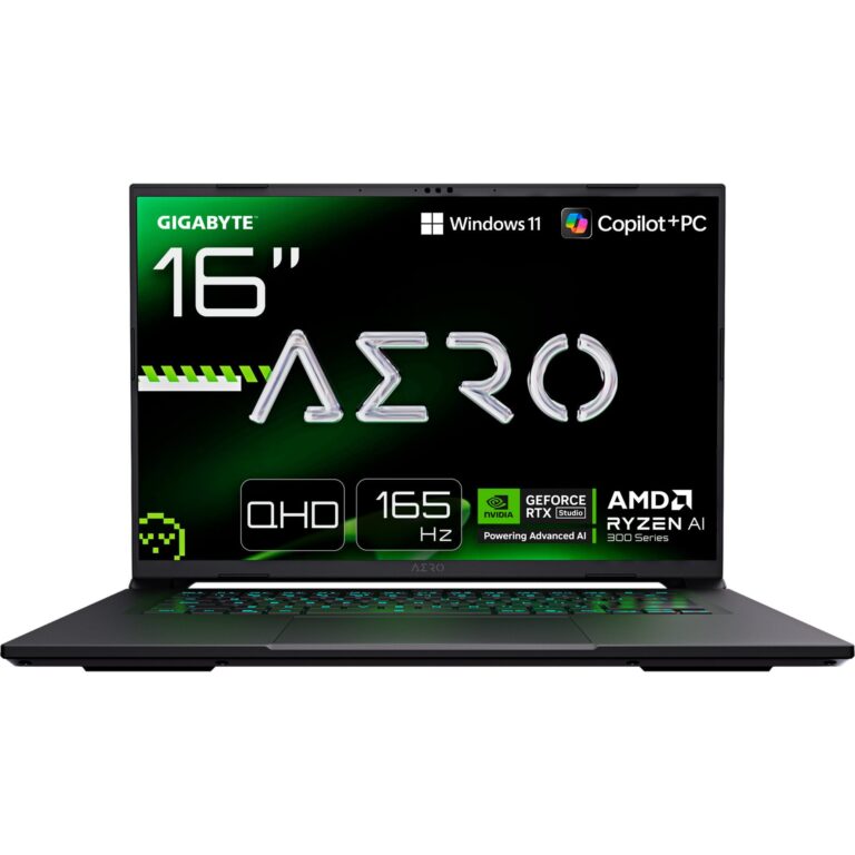Gigabyte AERO X16 1WH93DEC64AH, Gaming-Notebook - GIGABYTE AERO X16 1WH93DEC64AH technikbar