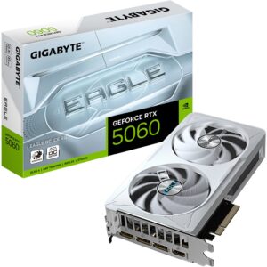 Gigabyte GeForce RTX 5060 EAGLE OC ICE 8G, Grafikkarte - GV-N5060EAGLEOC ICE-8GD technikbar