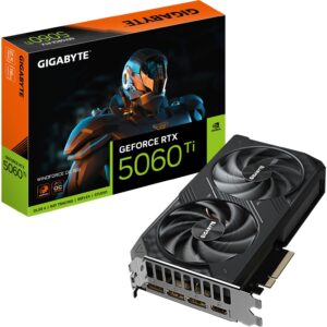 Gigabyte GeForce RTX 5060 Ti WINDFORCE OC 16G, Grafikkarte - GV-N506TWF2OC-16GD technikbar