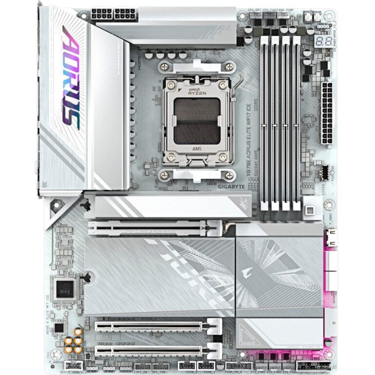 Gigabyte X870E AORUS ELITE WIFI7 ICE, Mainboard - X870E A ELITE WF7 ICE technikbar