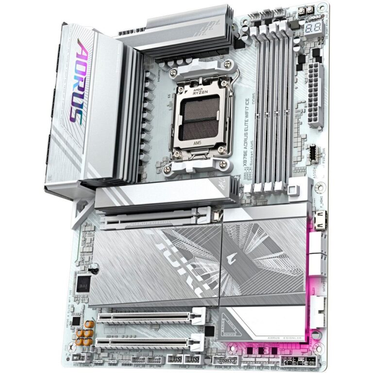 Gigabyte X870E AORUS ELITE WIFI7 ICE, Mainboard - X870E A ELITE WF7 ICE technikbar