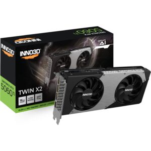 Inno3d GeForce RTX 5060 Ti TWIN X2 16GB, Grafikkarte - N506T2-16D7-191073N technikbar